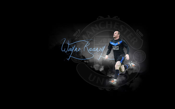 Soccer, Wayne Rooney, Manchester United F.C.
