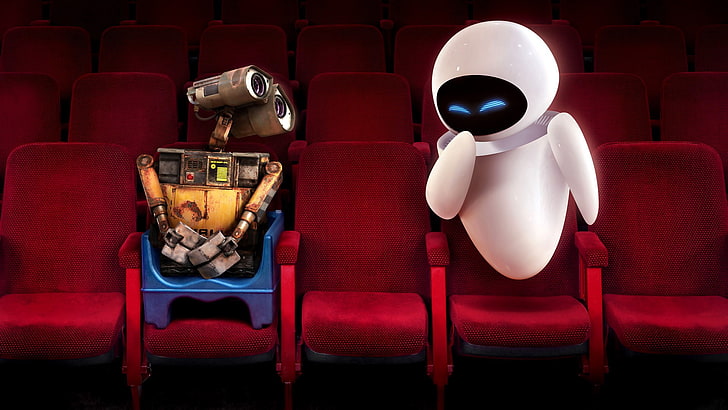 WALL·E, movies, seat, chair, sitting, arts culture and entertainment, HD wallpaper