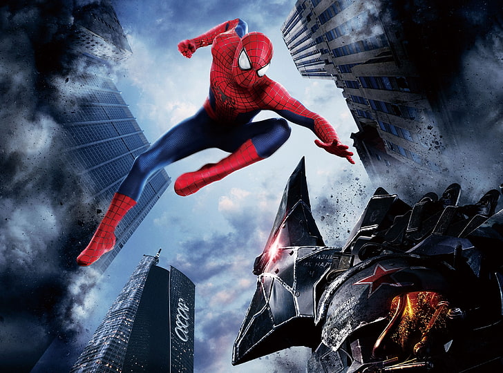 The Amazing Spider Man 2 Rhino, The Amazing Spider-Man digital wallpaper, HD wallpaper