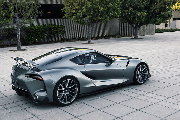 Toyota FT-1 Concept HD, silver toyota ft1, cars, HD wallpaper