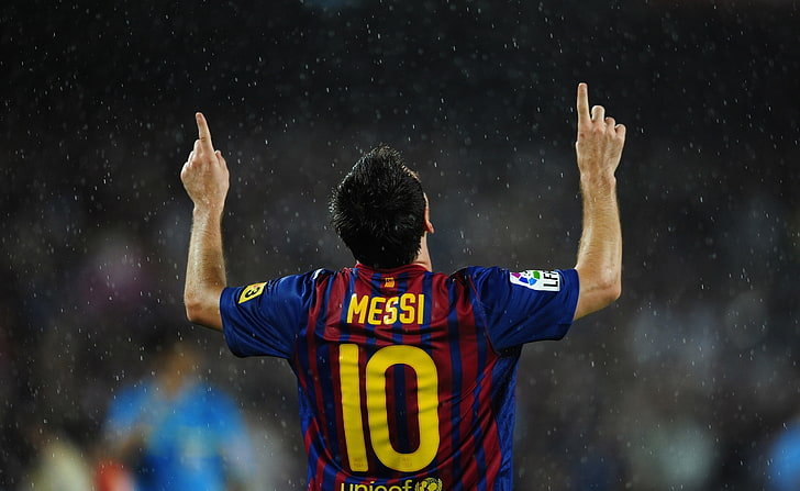 Lionel Messi 2012, Lionel Messi wallpaper, Sports, Football, rear view, HD wallpaper