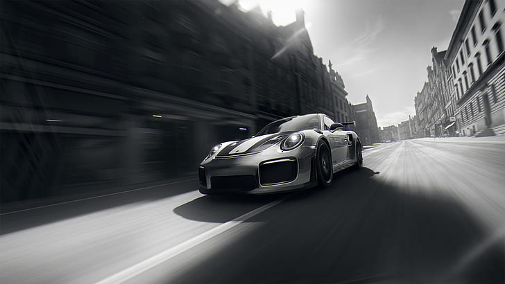 Forza Motorsport, Forza Horizon 4, Porsche 911 GT2 RS, HD wallpaper