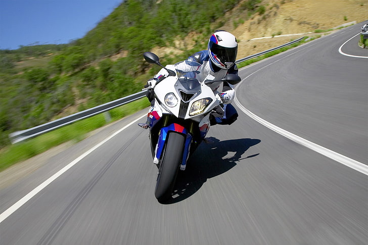 s1000rr, BMW, motorcycle, BMW S1000RR, transportation, speed, HD wallpaper