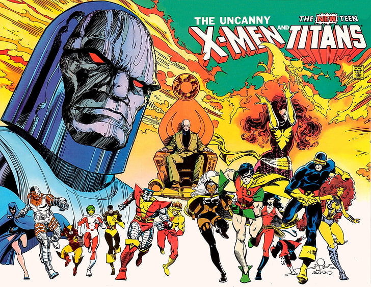 Teen Titans, The Uncanny X-Men And The New Teen Titans, Beast Boy, HD wallpaper