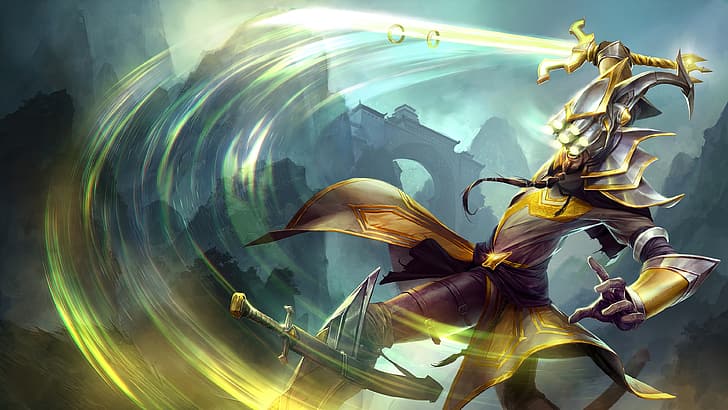 Master Yi, master yi (league of legends), Riot Games, 4K, HD wallpaper