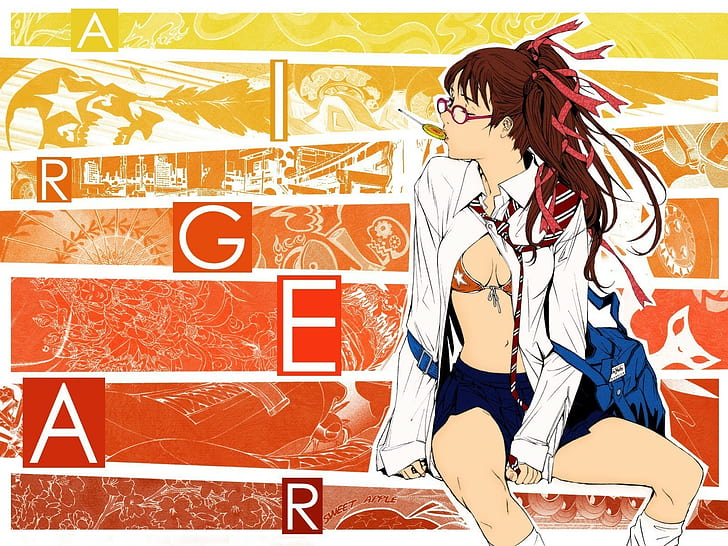Air Gear, anime, Anime Girls, Noyamano Ringo, HD wallpaper