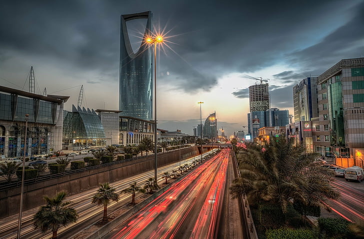 Cities, Riyadh, Time-Lapse, architecture, building exterior