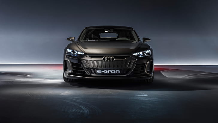 Audi e-tron GT Concept 2019 4K, HD wallpaper