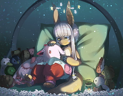 Hd Wallpaper Green And Black Frog Plush Toy Environment Cave Made In Abyss Wallpaper Flare
