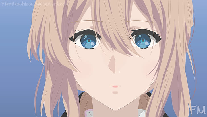 Hd Wallpaper Violet Evergarden Anime Blue Eyes Blonde Anime Girls Face Wallpaper Flare