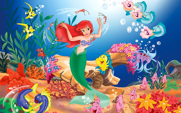 1536x2048px | free download | HD wallpaper: Little Mermaid Cartoon, anime,  cartoons | Wallpaper Flare