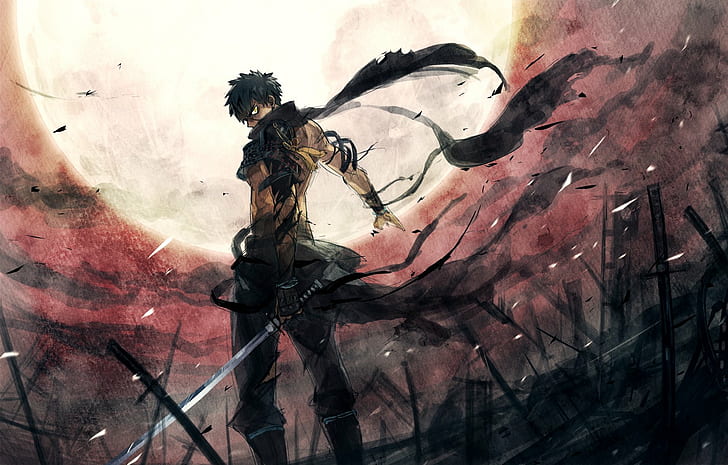HD wallpaper: anime, character, game, ranbu, sword, touken, war, warrior |  Wallpaper Flare