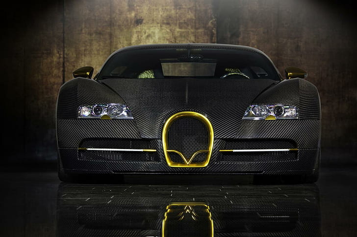 Bugatti 16.4 Veyron Sang Bleu, 2010 mansory_linea vincero doro, HD wallpaper