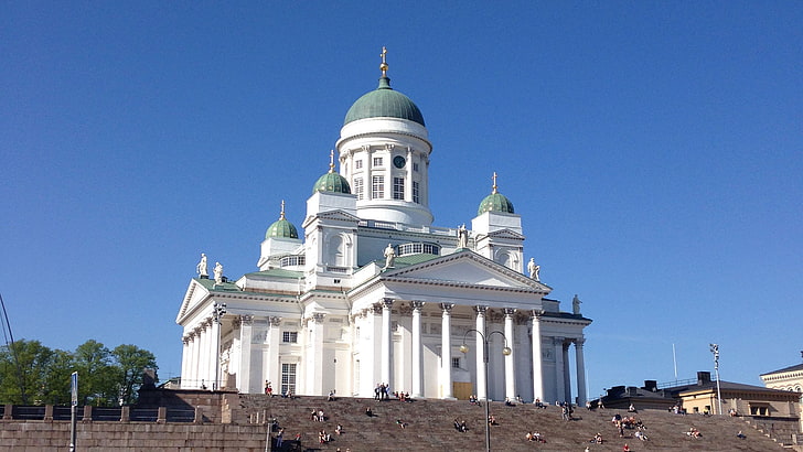 Helsinki, Finland, cathedral, Helsingin tuomiokirkko, architecture