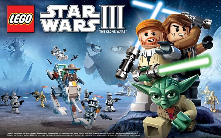 HD wallpaper: for children lol Lego star wars 3 Video Star Wars HD Art Wallpaper Flare