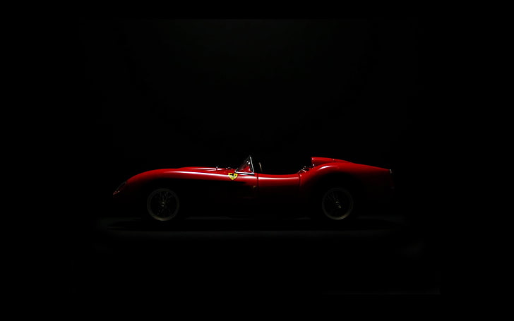 Ferrari, gto, ferrari 250, mode of transportation, black background, HD wallpaper