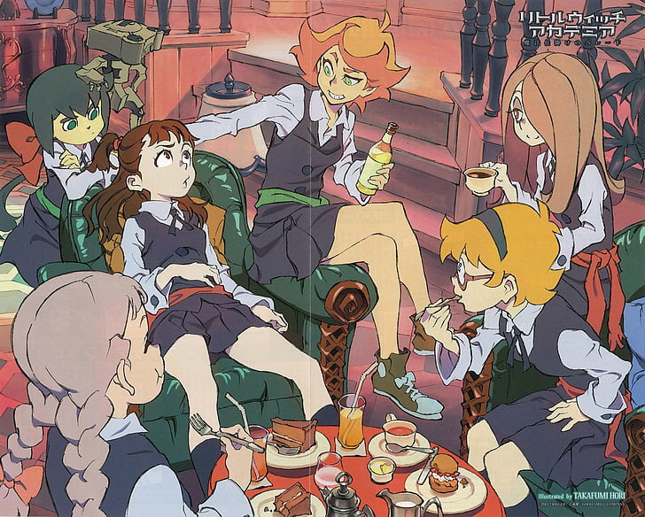 Anime, Little Witch Academia, Amanda O'Neill, Atsuko Kagari, HD wallpaper