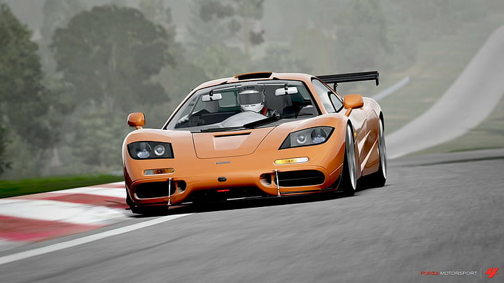 Forza Motorsport, McLaren F1, race tracks, video games, Forza Motorsport 4, HD wallpaper
