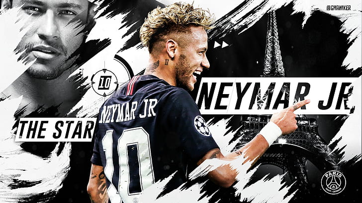 Soccer, Neymar, Paris Saint-Germain F.C.