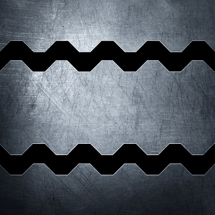 gray and black illustration, metal, texture, background, grunge, HD wallpaper