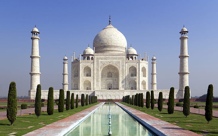 Taj Mahal Agra Indian 4K 5K, HD wallpaper