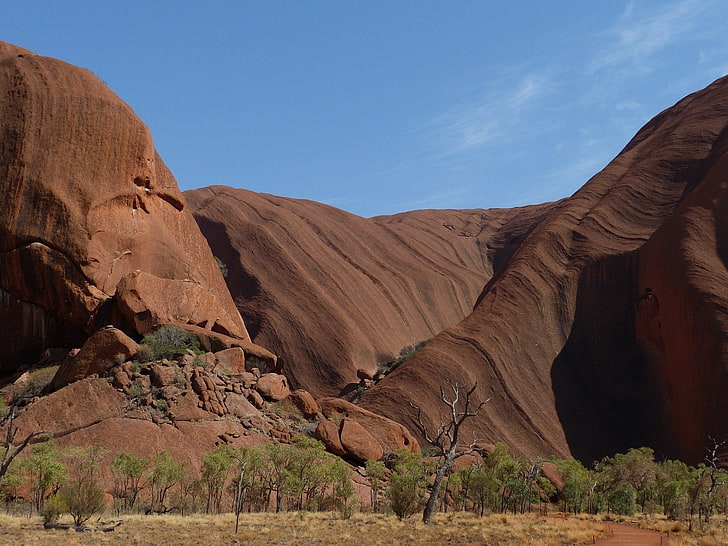 Earth, Uluru, Australia, Ayers Rock, Close-Up, Landscape, Nature, HD wallpaper