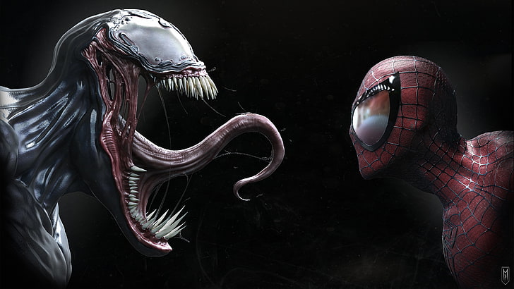 Symbiote SpiderMan Suit Wallpapers  Wallpaper Cave