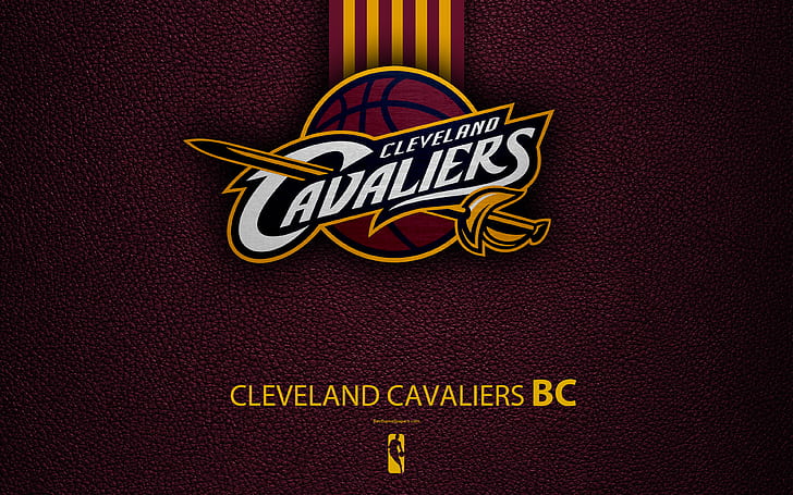 Basketball, Cleveland Cavaliers, Logo, NBA, HD wallpaper