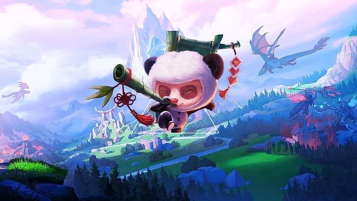 Teemo League of Legends, video game art, PC gaming, Platinum Conception s