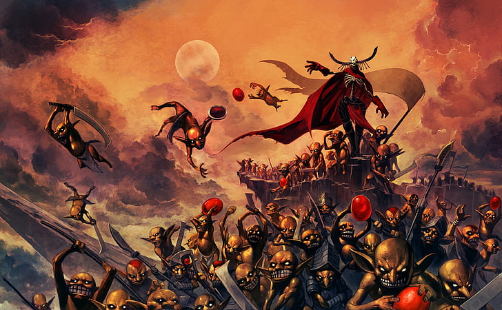 Army Corps of Hell video game, Games, Other Games, King, Strategy, HD wallpaper