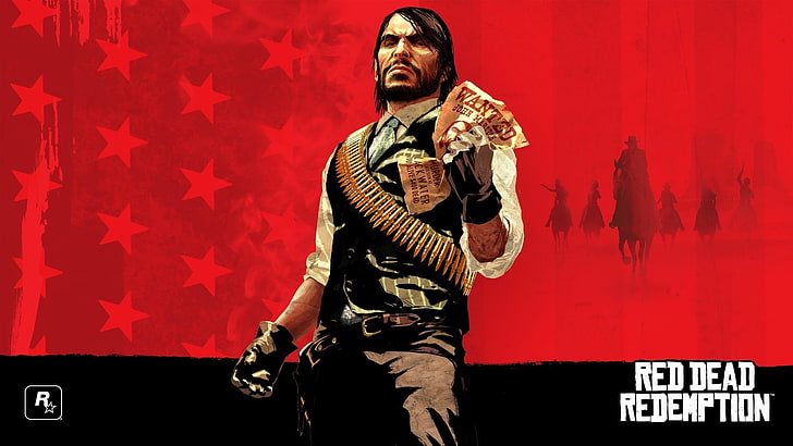 Red Dead Redemption, John Marston, Rockstar Games, video games, HD wallpaper