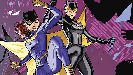 Catwoman Fucks Batgirl