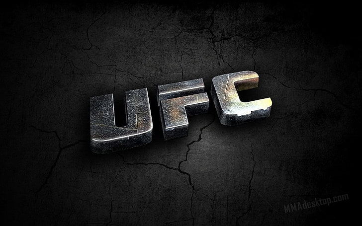 black background with UFC text overlay, Sports, Mixed Martial Arts