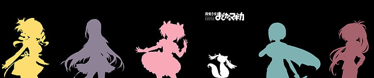 anime, Mahou Shoujo Madoka Magica, Kaname Madoka, Akemi Homura, HD wallpaper
