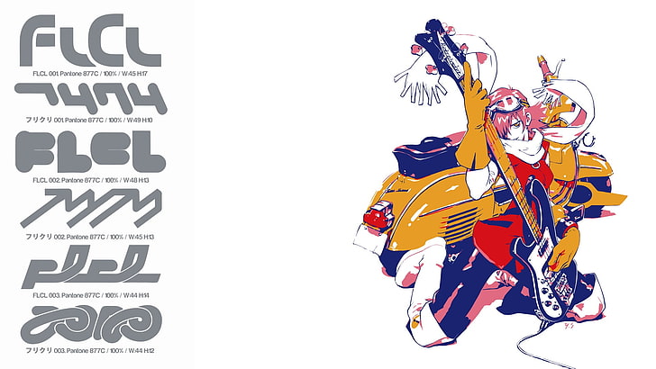 Flcl Haruhara Haruko Anime 1080p 2k 4k 5k Hd Wallpapers Free Download Wallpaper Flare