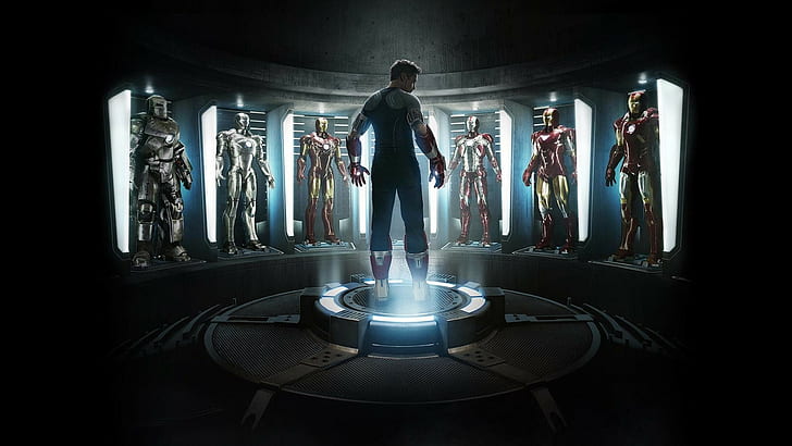 Iron man, Iron Man 3, Robert Downey Jr, Tony Stark, HD wallpaper