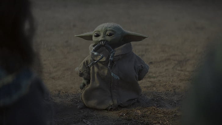 Baby Yoda With Cup Grogu HD Star Wars Wallpapers, HD Wallpapers