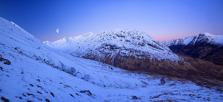 landscape photography of mountain alps, glencoe, scotland, glencoe, scotland, HD wallpaper