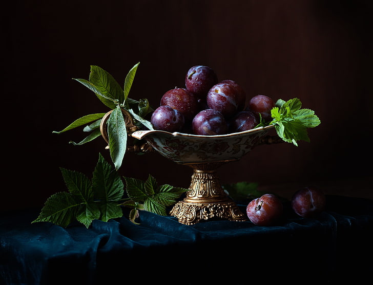 still life, bowls, fruit, food and drink, healthy eating, freshness
