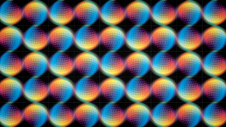 abstract, Andy Gilmore, Colorful, pattern, backgrounds, multi colored, HD wallpaper