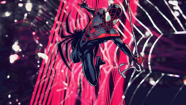 Marvel Comics, Spider-Man, Miles Morales, HD wallpaper