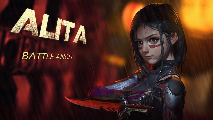 Alita: Battle Angel, anime girls, Battle Angel Alita, GUNNM, HD wallpaper