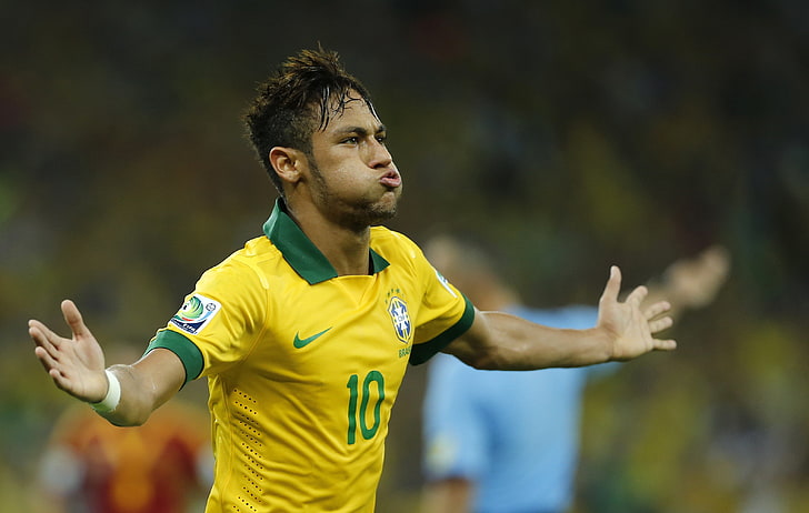 Sport, Football, Form, Brazil, Santos, Neymar, NIKE, Neymar da Silva Santos Junior, HD wallpaper