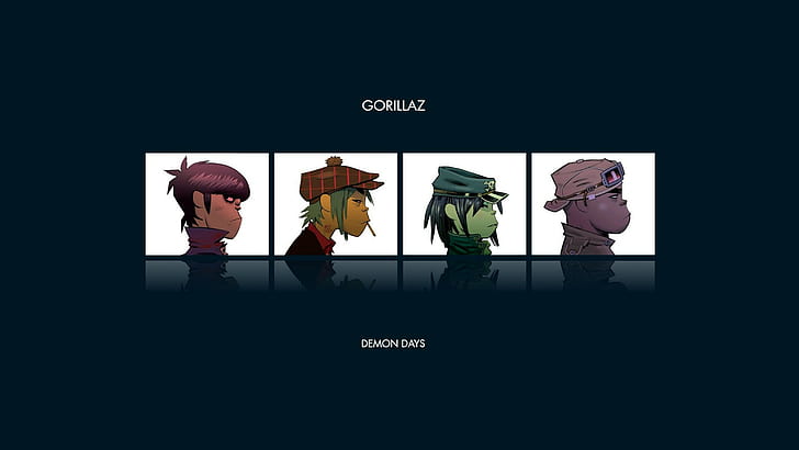 music, Gorillaz, album covers