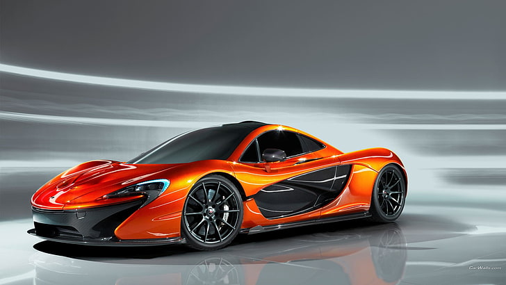 McLaren P1, car, mode of transportation, motor vehicle, sports car, HD wallpaper