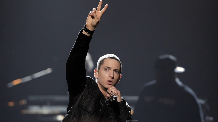 Eminem, one person, portrait, women, arts culture and entertainment, HD wallpaper