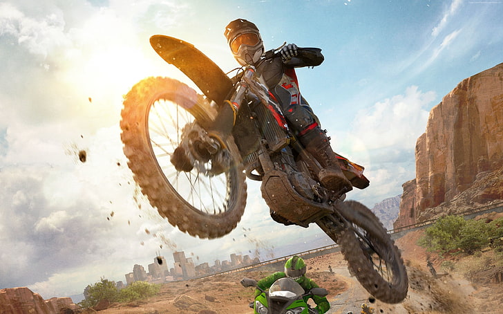ps4, Gamescom 2016, pc, bikes, race, xbox one, Moto Racer 4, HD wallpaper