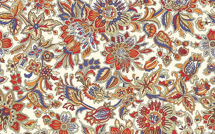 Patterns, Surface, Image, backgrounds, floral pattern, textile, HD wallpaper