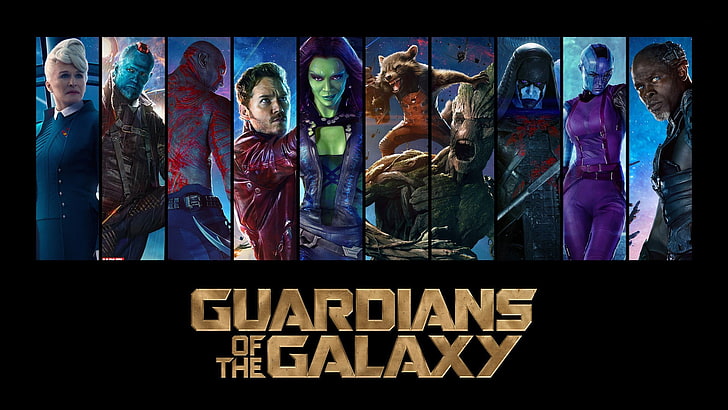Guardians of the Galaxy movie poster, Marvel Comics, Star Lord