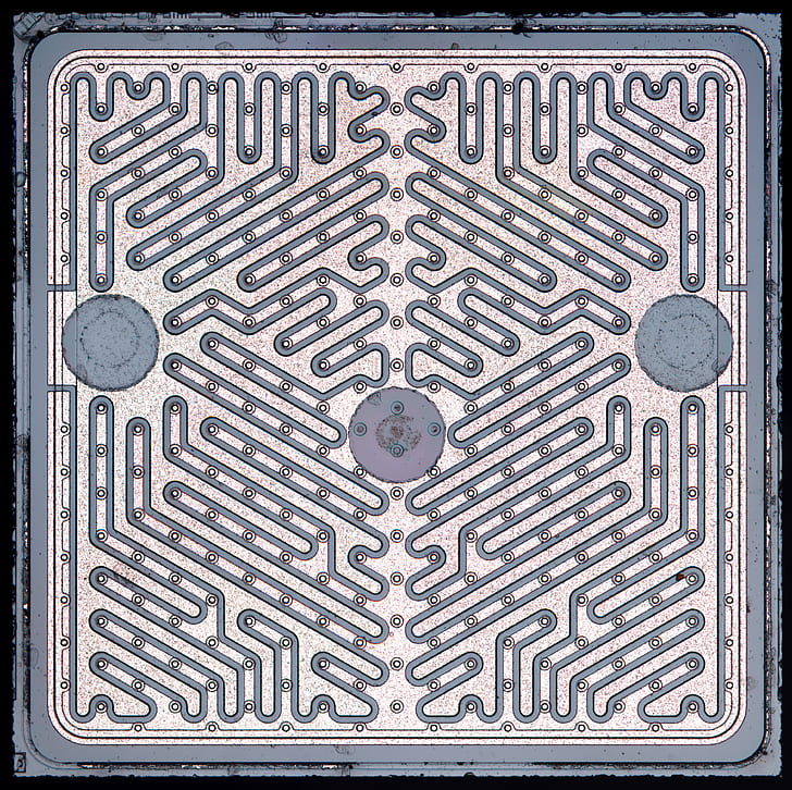integrated circuits, DIE, closeup, microchip, transistors, HD wallpaper